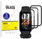 X-Dision [3 Pack] Protector de pantalla Compatible con Xiaomi Smart Band 8 Active,[Resistente a los arañazos][Cubierta completa curvada en 3D] Protector para Xiaomi Smart Band 8 Active