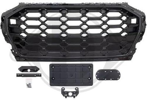 DIEDERICHS 1076341 Griglia radiatore nero lucente Compatibilità con AUDI Q5 FYB Q5 SUV Sportback 80A