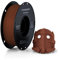 Kohlefaser PLA Filament 1.75mm, TINMORRY PLA-CF 3D Druck Filament, Kompatibel mit Bambu FDM 3D Drucker, 1 KG 1 Spule,Ziegelrot