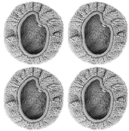 Robot lavavetri, 4 pezzi lavavetri mop for lavavetri robot micro fibra strofinaccio parti for la pulizia del vetro for finestre, piastrelle, bagni Pulitore per finestre interne/esterne Specchio