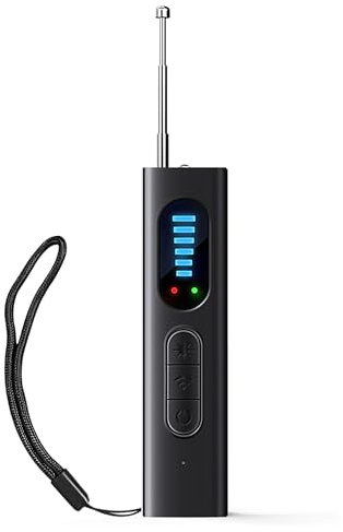 Detector de Cámara Oculta, Detector de Errores, Detector de Buscador de Cámara Antiespía, Detector de Cámara Oculta GPS, Detector de Dispositivo de Seguimiento, para Hoteles, Hogar, Oficina