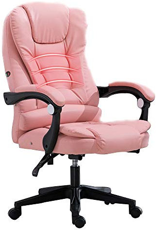 YLGTYUIK ge Computer Gaming Chair Doppio Cuscino Imbottito Schienale Alto PU Pelle Gaming Desk Chair Executive e Sedia Girevole ergonomica capacità di carico: 330 libbre