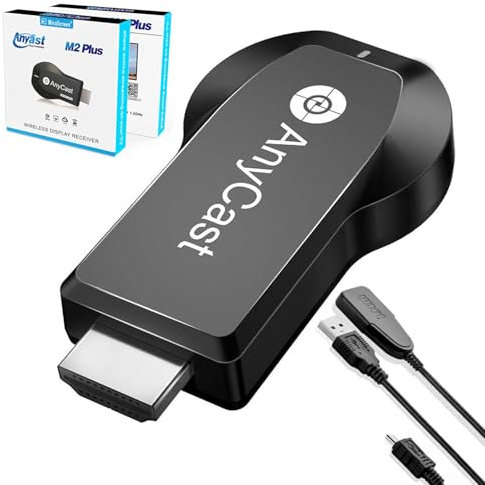 Wireless Display Adapter, HDMI Wireless Display Adapter, 4K 1080P HDMI WiFi Mobile Screen Mirroring Receiver Dongle for i-Phone Mac i-OS Android to TV Projector Support Miracast Airplay DLNA