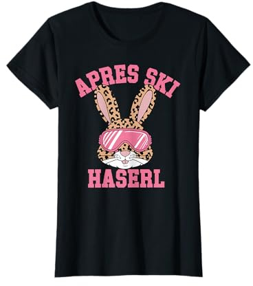 Après Ski Haserl Skihaserl Damen Party Crew Kostüm T-Shirt