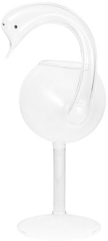 Garneck Bicchiere Cocktail Alto Vetro Di Pregio a Forma Di Elegante Con Cannuccia Multiuso Per Mojito Whisky e Bevande Facile Da Pulire Per Feste e Bar