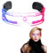 BARRU 1 pièce Lunettes LED Futuristes - Style Cyberpunk avec Double Contrôle - Idéales pour Fêtes, Discothèques, Concerts & Cosplay