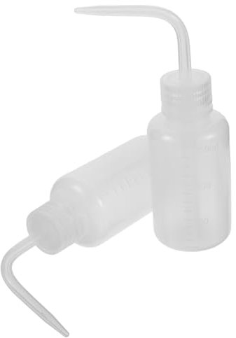 Gatuida 2stücke Spritzflasche Für Labor Pflanzenbewässerung Wimpernverlängerungen Tattoo-flaschen Kleine Waschflasche Effizientes Design Kontrollierte Dosierung
