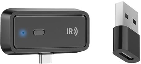 Vocdikficy Tuya USB WiFi Smart IR Remote Control Smart Life App Sostituisci TV Dvd AUD AC Universale Wireless A Infrarossi