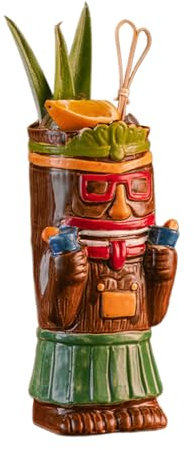 Delicate Mug Hand Paint Drinkware Artistic Mug Ceramic Hawaiian Glasses