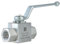 1/8 1/4 1/2 1 2 Hochdruck-Kugelhahn KHB-G Edelstahl-Innengewinde Korrosionsbeständiger hydraulischer Kugelhahn(3/4 inch)