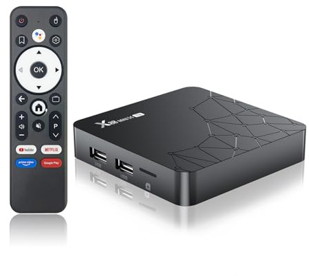 Smart TV Box Android 14.0, Android Box RK3518mini Chip 2G RAM 16G ROM WiFi6 Enternet 10/100M Bluetooth 5.0 USB3.0 HDMI 2.1 Supports 3D HD 1080p 2K 4K 8K Internet TV Box Black 2026