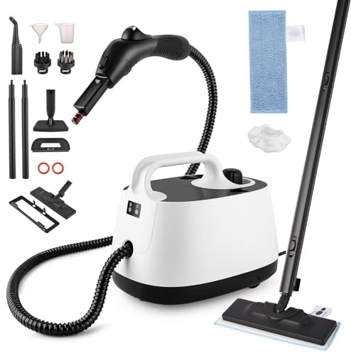 2000W High Temperature Steam Cleaner, 4 Bar Steam Pressure Cleaning Machine For Household Cleaning Multifunctional Sterilization And Mite Removal Kitchen Appliance Cleaning Machine