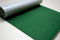 Self Adhesive Felt Baize Fabric Mini Rolls - Olive, 1/2Mtr - 50cmx45cm