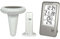 La Crosse Technology WS9068 Station de température avec sonde pour piscine - Argent