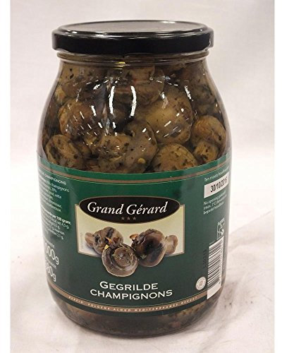 Grand Gérard Gegrilde Champignons 1000g Glas (gegrillte Champignons)