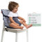 Chaise Nomade BabyToLove | Chaise Haute Portable | Légères, Facile à transporter | Indispensable pour voyager | Blue Stripes