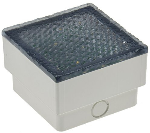 ChiliTec LED Pflasterstein Bodeneinbauleuchte Aussen 10x10x7cm 230V IP67 Befahrbar Wasserdicht Aussenbeleuchtung für Garten Einfahrt Terrasse Warmweiß