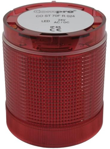 Signalsäulenelement ComPro CO ST 70 RL 024 24 V AC/DC Dauerlicht, Blinklicht N/A IP65 1 Stück (