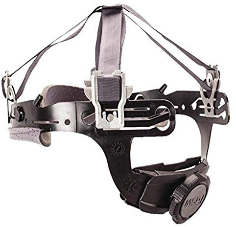 MSA 10126693 Fas-Trac III Replacement Suspension - 4-Point Attachment, Size: Large, Skullgard Helmet Accessory, Cap-Style Hard Hat Suspension, Adjustable Component, Replaceable & Durable Gear, BLACK