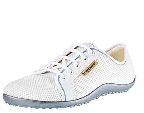 leguano actif blanc polaire - La chaussure de sport nu-pieds - Blanc - Weiß (polarweiß), 43 EU