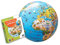 Caly Sarl 057F Globe Animaux 30 cm a Toy, Multicolor