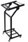AW Adjustable Rack Mount Studio Equipment Rolling DJ Mixer Stand Stage Cart Music Party Show 12U