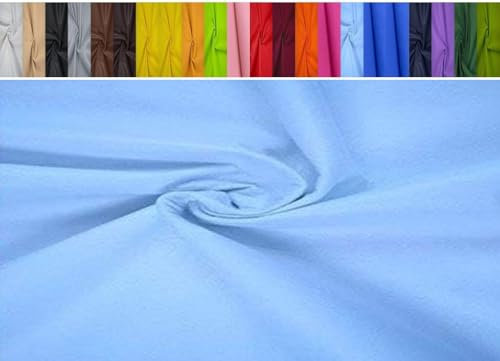 FABRICS-CITY BABYTÜRKIS FILZ STOFF 1MM-90CM DEKO BASTELN BEKLEIDUNG STOFFE, 4496