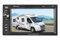 Wohnmobil LKW Navigationssystem Radio Doppel DIN mit Campersoftware und LKW Software