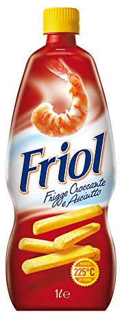 FRIOL 15 Confezioni olio di semi per fritture 1lt per friggere