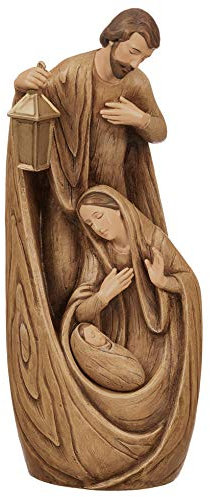 Joseph's Studio - Heilige Familie, Holz, geschnitzt, 30,5 cm