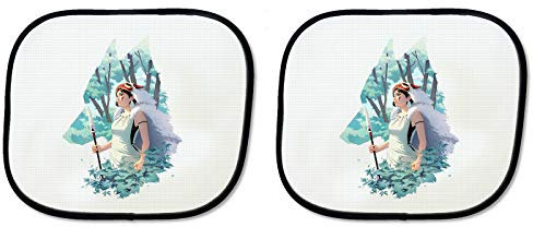 Parasol Doble LA Princesa Mononoke sunshield Coche