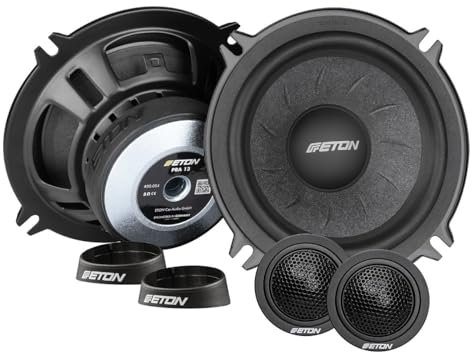 Mediadox Eton PRA 13 Front/Heck 13cm/130mm 2-Wege Kompo Auto Lautsprecher/Boxen/Speaker kompatibel mit BMW