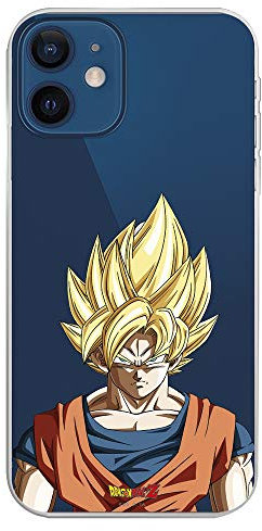 Offizielle Dragon Ball Goku Super Saiyan Hülle für iPhone 12 Mini, Schutzhülle für Apple iPhone 12 Mini Offizielles Lizenzprodukt von Dragon Ball
