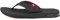 Reef Men's Fanning Flip-Flop, Black/Silver, 15 UK