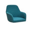 SWJ-swjssb Stretch Stuhlhussen-Bezüge Mit Armlehne 1/2/4/6er Set Büro Hochlehner Stuhlbezug,MaisköRner Samt Cyan Sessel Schonbezug Stihle Sitzauflage,fuir Esszimmer Hochzeit Party Hotel Bankett