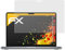 atFoliX Panzerfolie kompatibel mit Apple MacBook Pro 2021 14 inch Schutzfolie, entspiegelnde und stoßdämpfende FX Folie (2X)