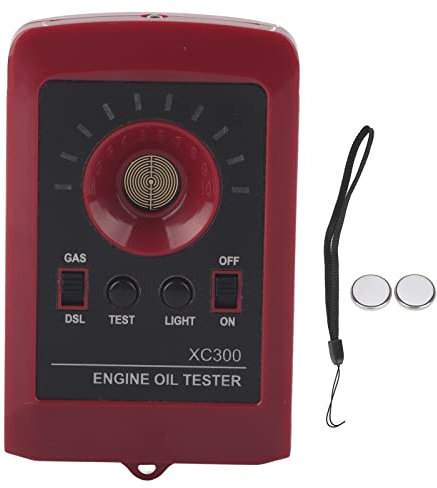 KIMISS Öltester Moto,Öltester Motorölanalysator Ölanalysator Gas Tester LED Öltester Ölerkennungswerkzeug Motoröltester Lubrichek MotoröltesterMotorölqualitätstester