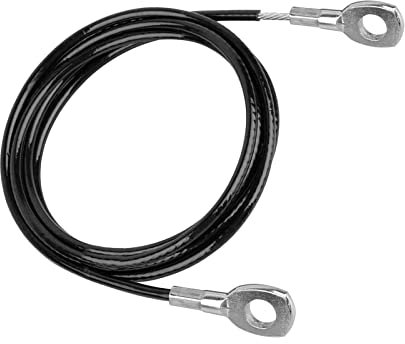 Perfeclan Fitness Bricolage poulie câble Corde Machine système de Fixation Biceps Triceps Main Musculation équipement d'entraînement Accessoires, Pas de Boule Noire 3m