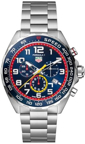 Tag Heuer Formula 1 X Red Bull Racing Special Edition Chronograph Quartz Blue Dial Men's Watch CAZ101AL.BA0842, BLUE, 43 mm, Chronograph