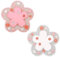 Jagowa Lot de 2 dessous de verre antidérapants en forme de fleur de cerisier pour la maison, la cuisine, le bureau, le bar