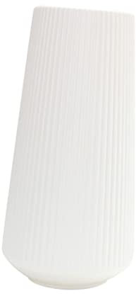 OFFSCH Large Simple Plastic Flower Vase Dry Wet Flower Insert Container Decorative Style Vase for Home Decoration