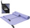 JASUEN Mikrofaser Handtuch Set-180x80cm+80x40cm Microfaser Handtücher for Sporthandtuch Reisehandtuch Outdoor Handtuch Strandtuch 2 Stück (180x80cm+80x40cm, Purple)