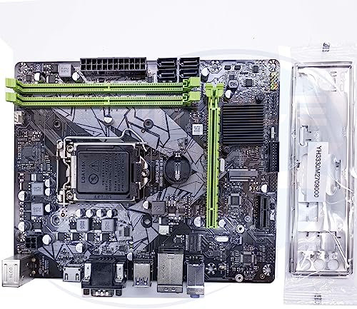 SIMPLETEK – Scheda Madre con Mascherina microATX LGA 1151 | DDR4 Slot Scheda Video | Slot M.2 | HDMI VGA e RS232 | PCIe x4