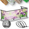 PRINT.GG Brise-vue pour balcon résistant aux intempéries - Résistant aux UV et aux intempéries - Brise-vue pratique pour balcon - Plusieurs tailles et designs - Modèle 6