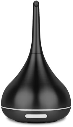 Aerosoul® Drop Aroma Diffuser 100 ml – Ultraschall Duftöl Diffuser | 6 h Nebel, LED-Stimmungslicht, Abschaltautomatik – edles Design, BPA-frei, für ätherische Öle