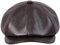 Casquette Trucker New York Casquette New York Chapeau de béret pour Femmes, béret en Cuir PU, Casquette de béret d'artiste Chapeau Japonais Femme Casquette Germain Homme (BW3, L)