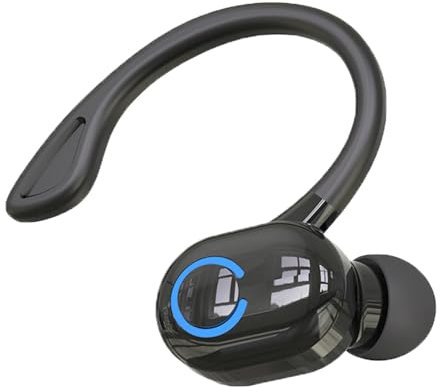 CHUYILEE Bluetooth Kopfhörer Sport,Clip on Open Ear Kopfhörers Kabellos 5.3 Bluetooth Sportkopfhörer Bluetooth Earphones HiFi Stereo Ohrhörer Headphones Sport (A)