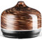 Porseme Essential Oil Diffuser Glass,500ml Scented Oil Diffuser Relaxing Aromatherapy,Quiet Ultrasonic Cool Mist Humidifier,Air Diffuser for 15-21 Running Hours,Auto-off Diffuser for Home(Dark Golden)
