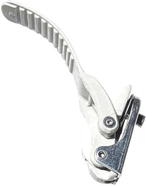 Perfeclan Snowboard Bindungsteile, Riemenschnalle, Snowboard Bindungsreparatur, Schnelles Tragen für Einzelboard Ersatzteile, Zubehör, Weiß