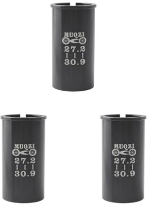 3 Set MTB Fahrrad Sattelstütze Unterlegscheibe Hülse Adapter Reduzierstück 27,2 auf 30,9 mm